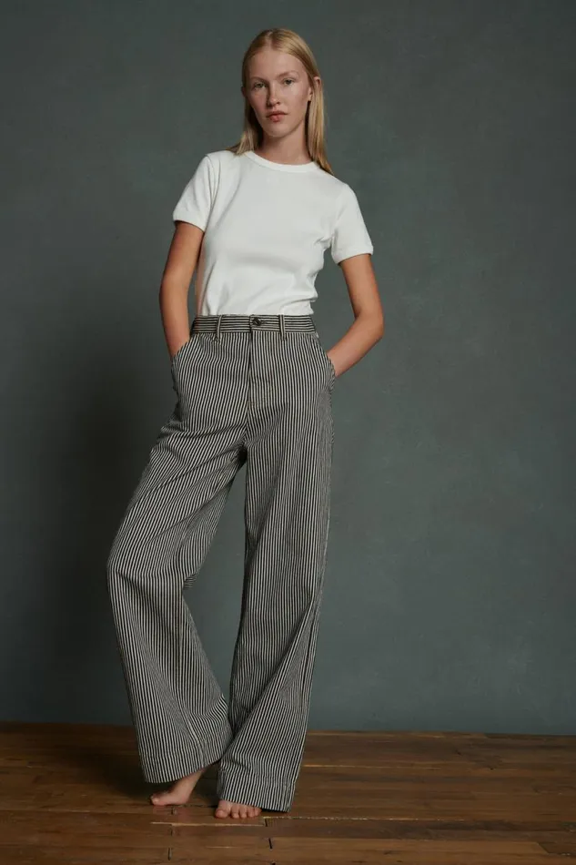 Trousers Women Soeur ALISSIO JEANS Blackwhite