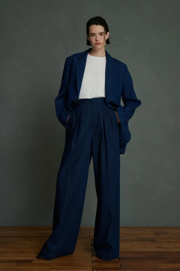 Trousers Women Soeur ANGELIQUE JEANS Navy