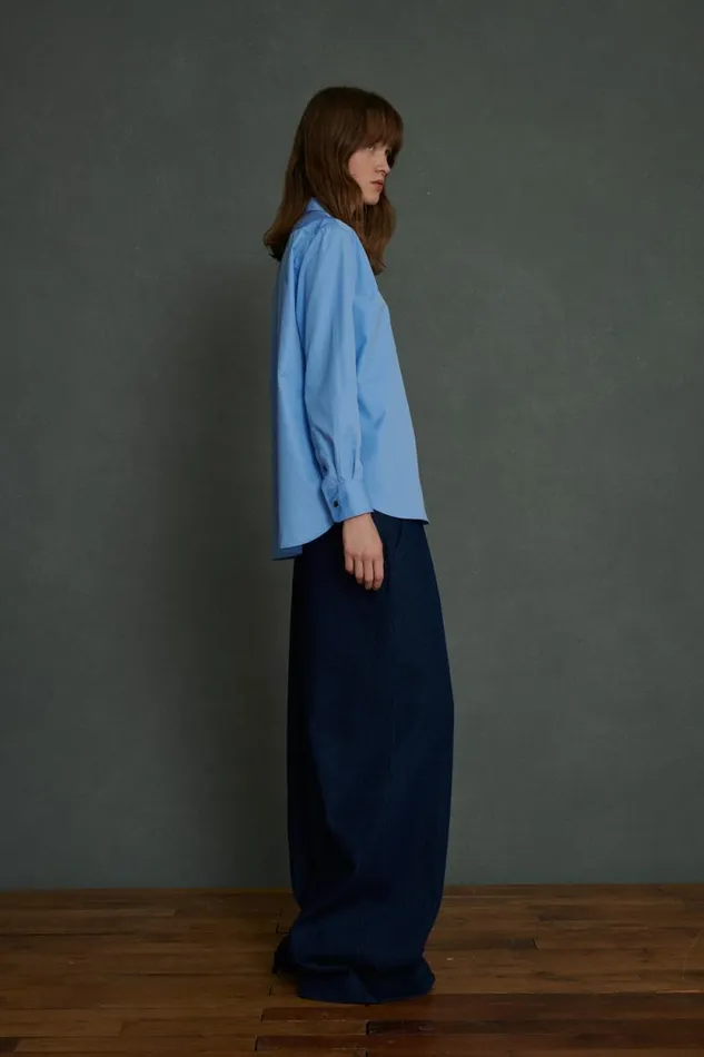 Trousers Women Soeur ANGELIQUE JEANS Navy