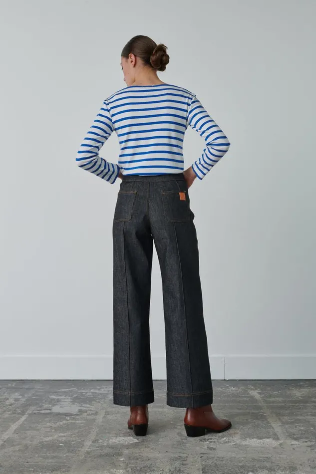 Trousers Women Soeur HARRY JEANS Raw Denim