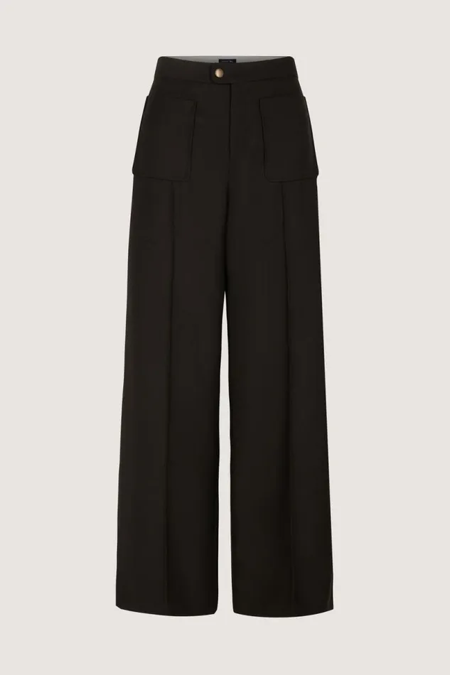 Trousers Women Soeur HARRY TROUSERS Dark Brown