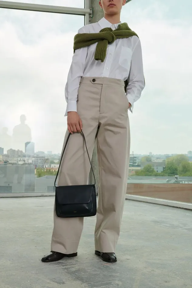 Trousers Women Soeur PRESTON TROUSERS Chalk
