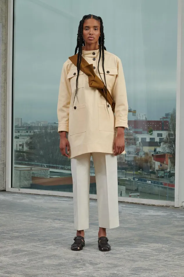 Trousers Women Soeur SARAJEVO TROUSERS Offwhite
