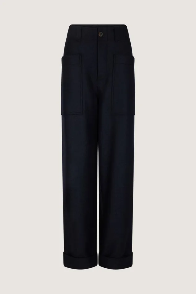 Trousers Women Soeur VINCENNES TROUSERS Navy