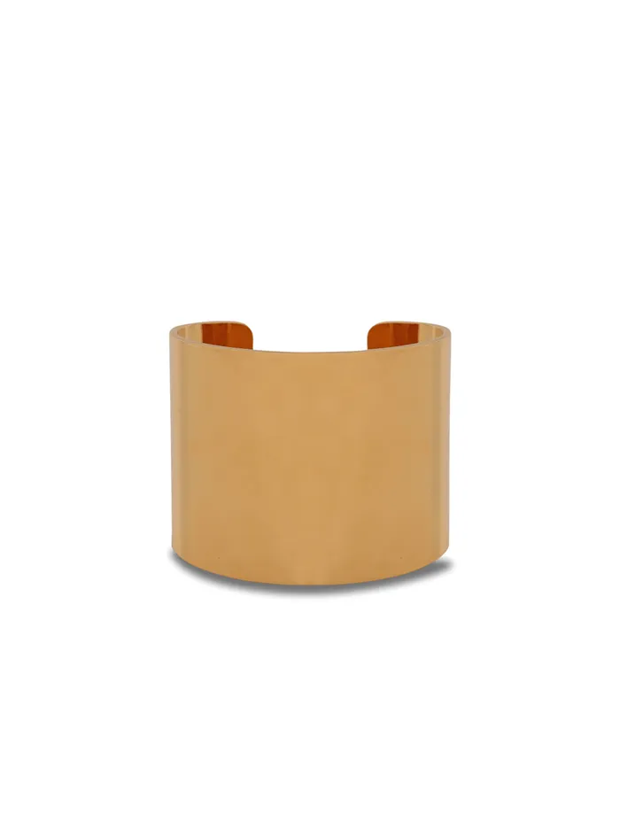 Tubular Bracelet In Brass Gold WomenMen Balmain Fashion Jewelry