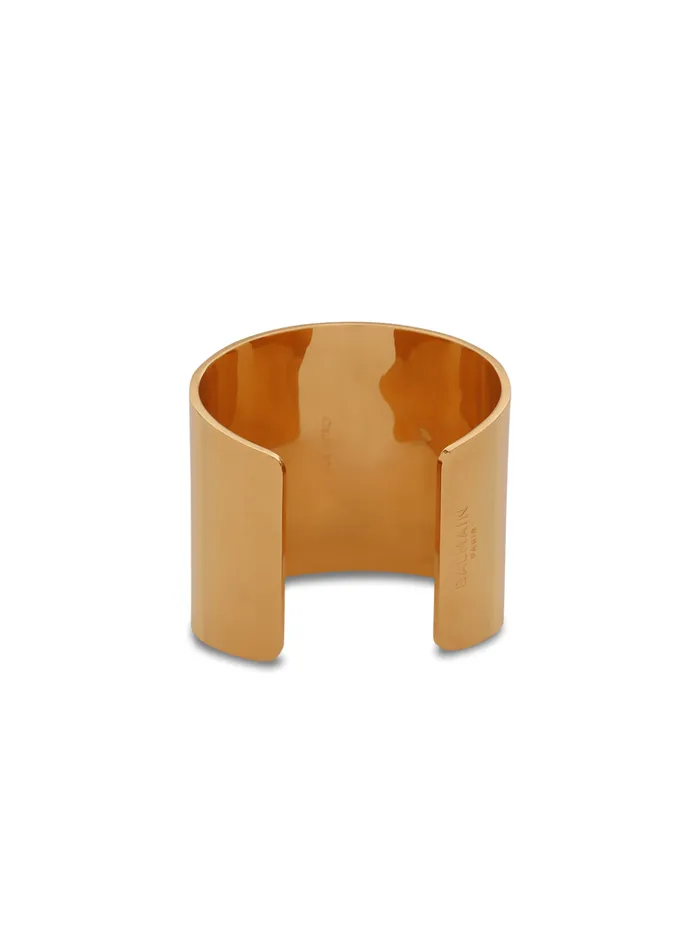 Tubular Bracelet In Brass Gold WomenMen Balmain Fashion Jewelry