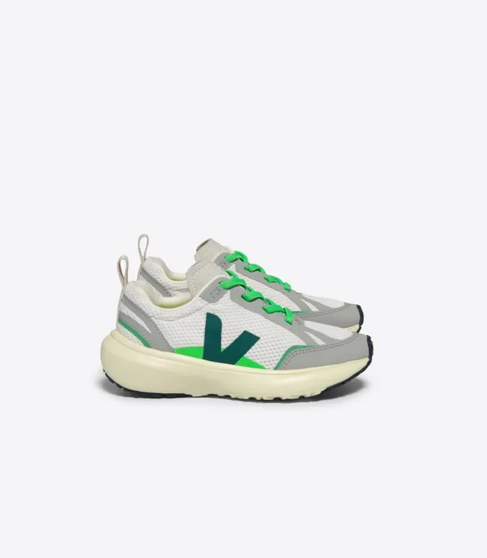 VEJA Canary Kids CANARY LIGHT ALVEOMESH GRAVEL BRITTANY