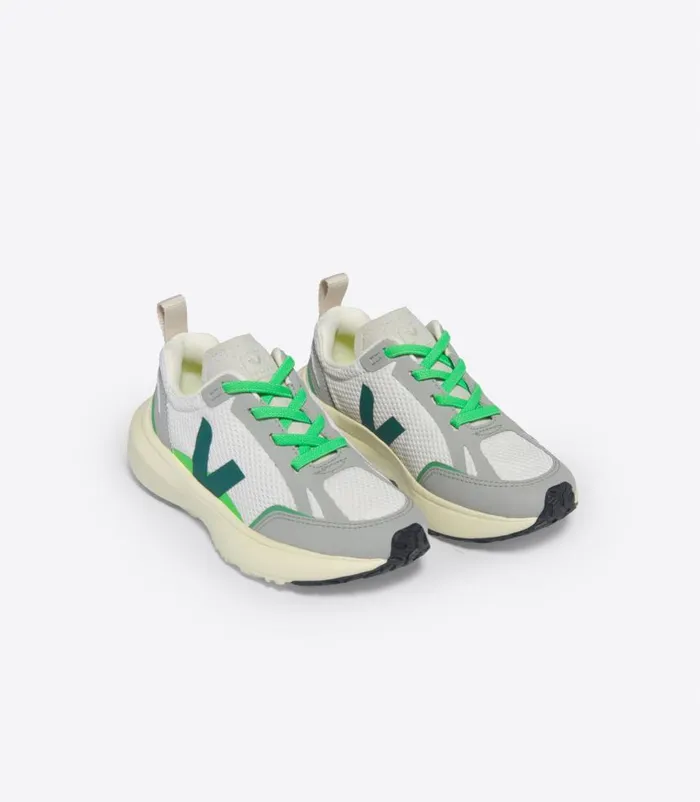 VEJA Canary Kids CANARY LIGHT ALVEOMESH GRAVEL BRITTANY