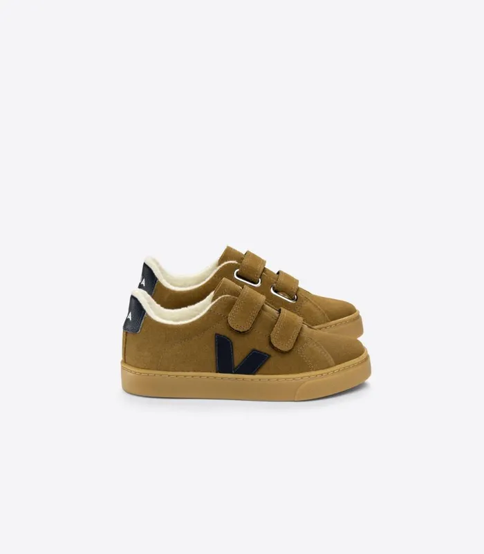 VEJA Esplar Kids ESPLAR FURED SUEDE CAMEL NAUTICO