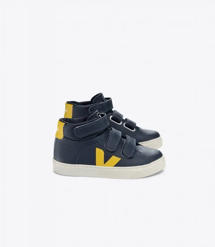 VEJA Esplar Mid Kids ESPLAR MID LEATHER NAUTICO TONIC
