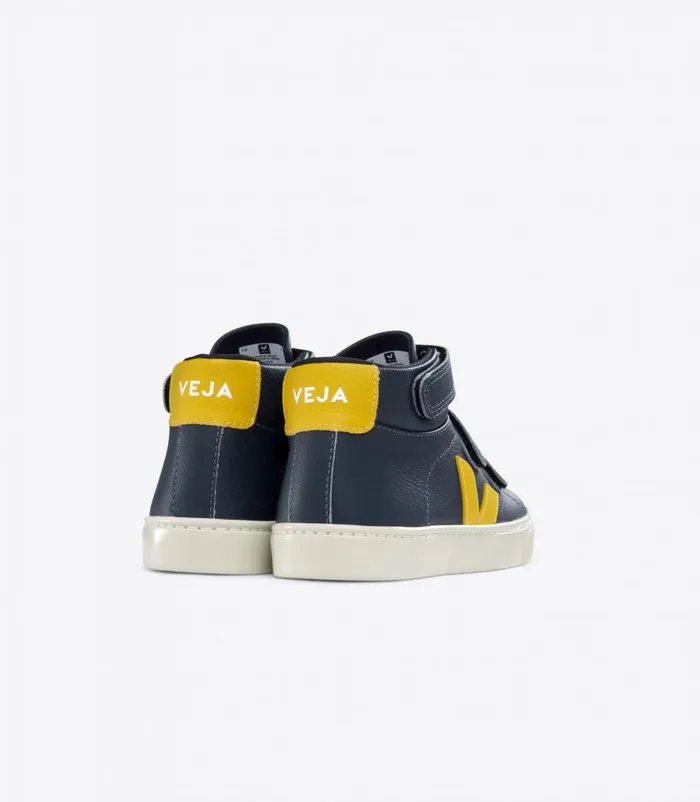 VEJA Esplar Mid Kids ESPLAR MID LEATHER NAUTICO TONIC