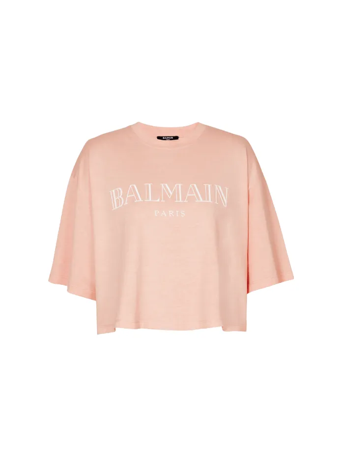 Vintage Tshirt Orange Women Balmain TShirts