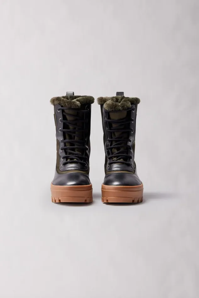 Winter Boots Men Mackage HERO Shearlinglined Winter Boot For Men Army Winter Boots Men Mackage HERO Shearlinglined Winter Boot For Men Army