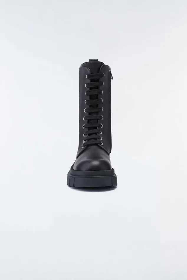 Winter Boots Men Mackage WARRIOR Unlined Lug Sole R Leather Combat Boot For Men Black Winter Boots Men Mackage WARRIOR Unlined Lug Sole R Leather Combat Boot For Men Black
