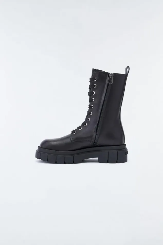 Winter Boots Men Mackage WARRIOR Unlined Lug Sole R Leather Combat Boot For Men Black Winter Boots Men Mackage WARRIOR Unlined Lug Sole R Leather Combat Boot For Men Black