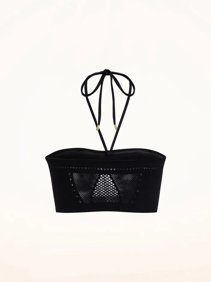 Wolford Bikinis Zone Beach Bra Bandeau Black 8211 Women