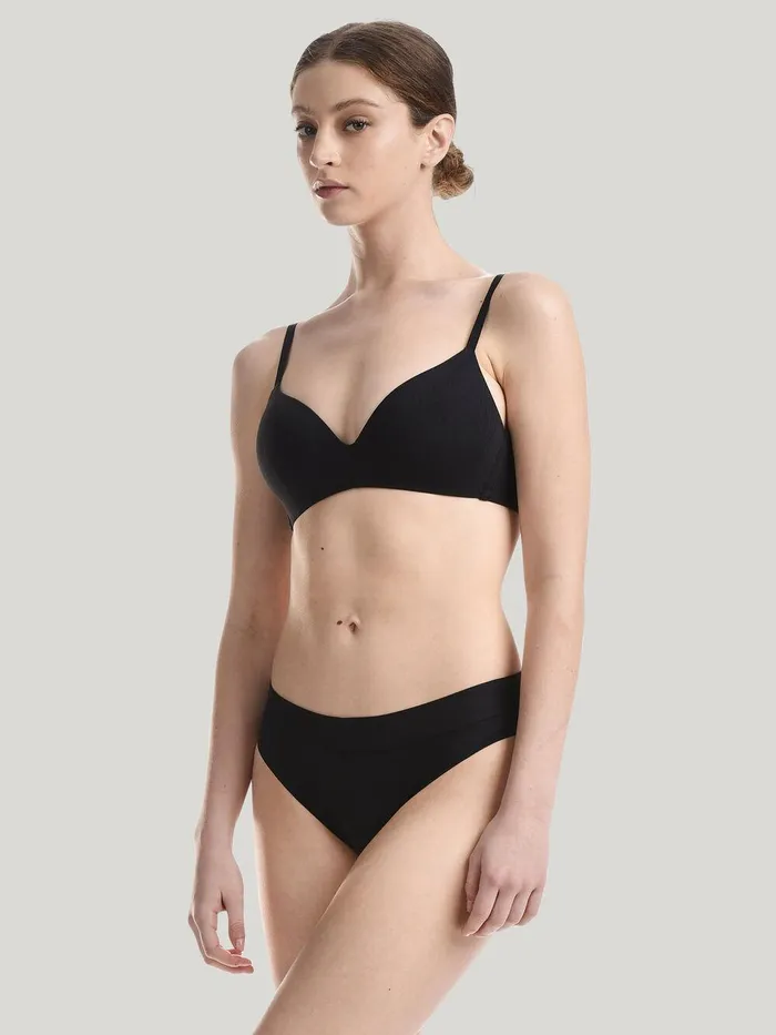 Wolford Bras Beauty Cotton Skin Bra Black 8211 Women