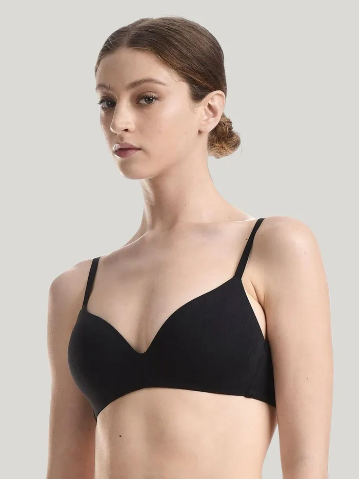 Wolford Bras Beauty Cotton Skin Bra Black 8211 Women
