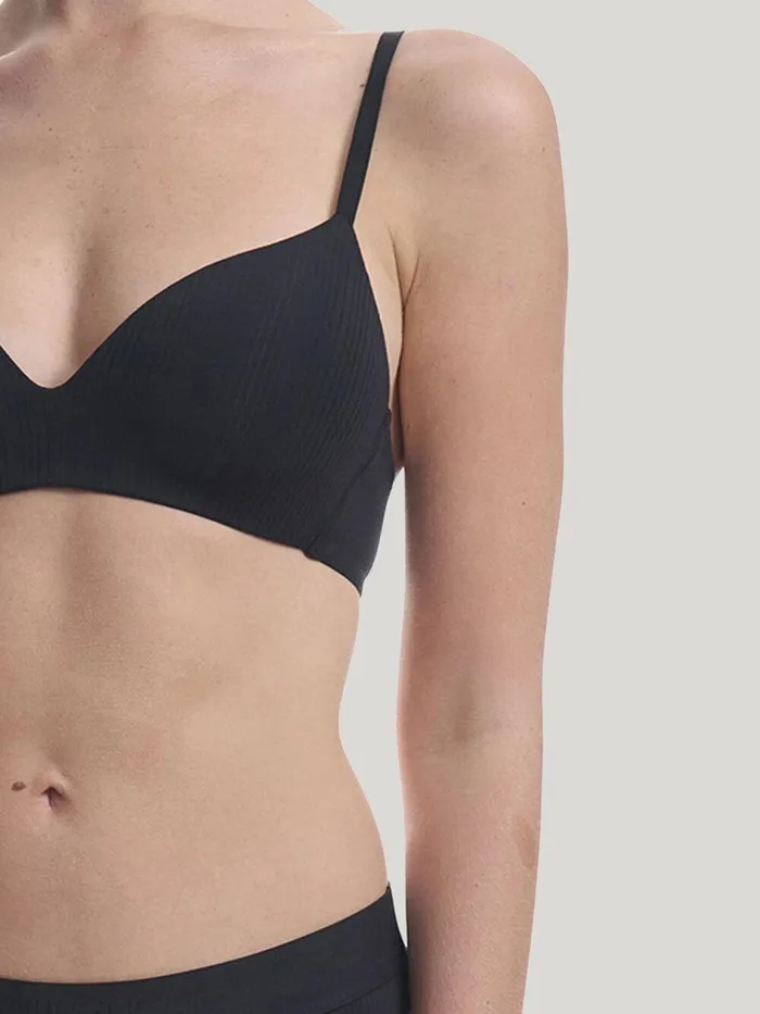 Wolford Bras Beauty Cotton Skin Bra Black 8211 Women