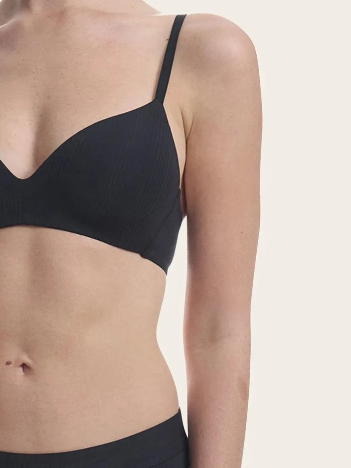 Wolford Bras Beauty Cotton Skin Bra Black 8211 Women