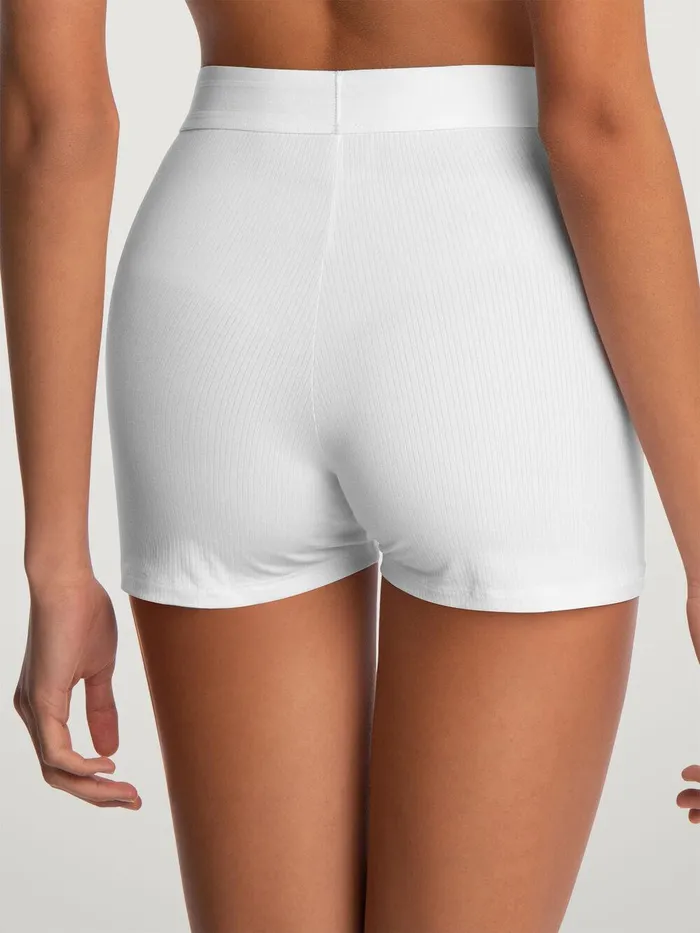 Wolford Panties Beauty Cotton Biker Shorts Pearl 8211 Women