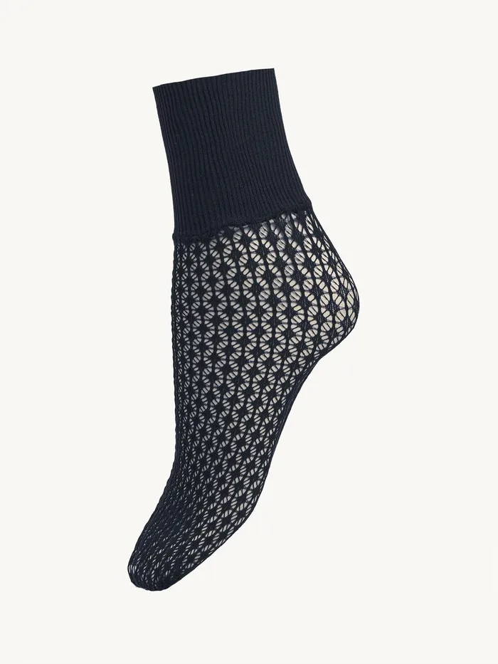 Wolford Socks Annelle Socks Navy 8211 Women