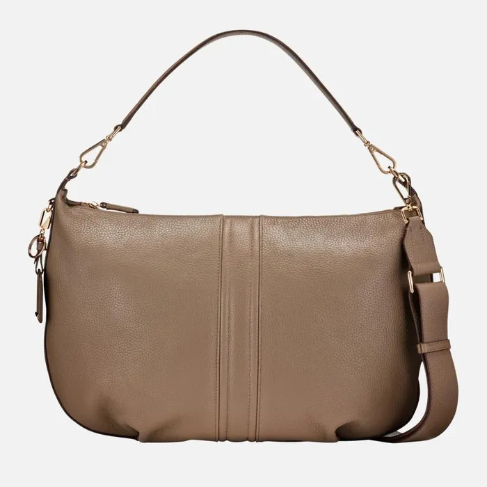 Woman Geox Bags AURELYI WOMAN Taupe Shoulder Bag Taupe