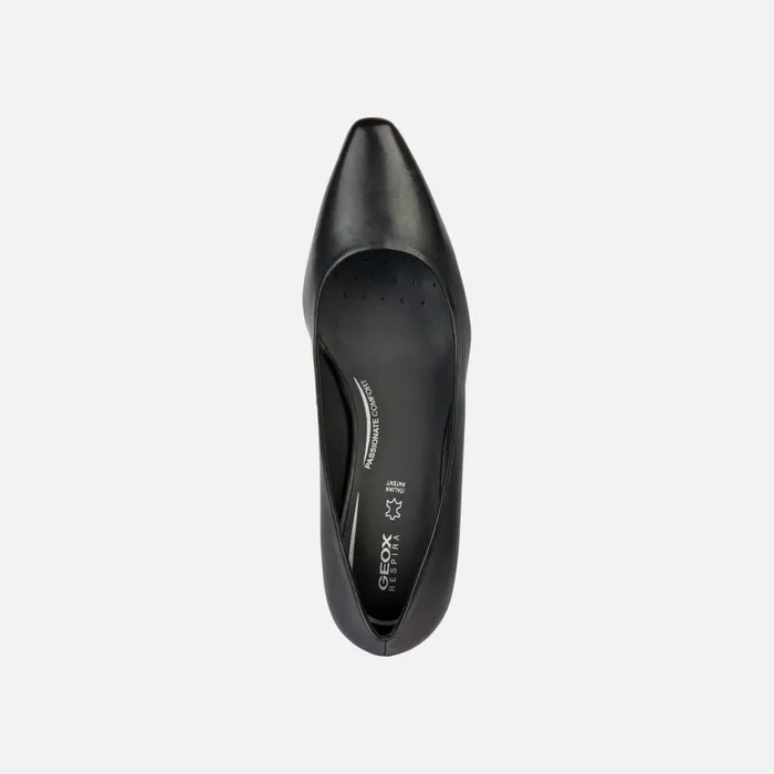 Woman Geox Heels GISELDA A Medium Heel Pumps Black Woman Geox Black