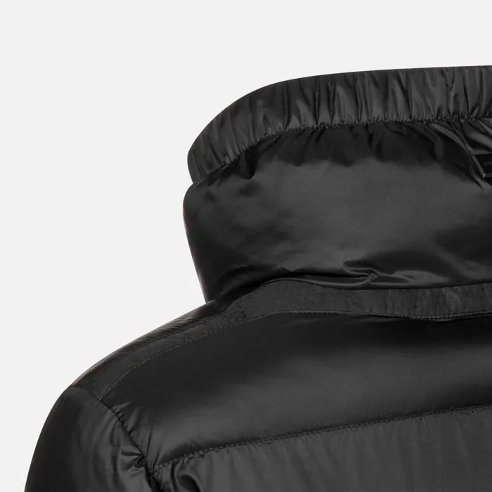 Woman Geox Jackets MANILVA WOMAN BlackBlack Quilted Jacket Blackblack