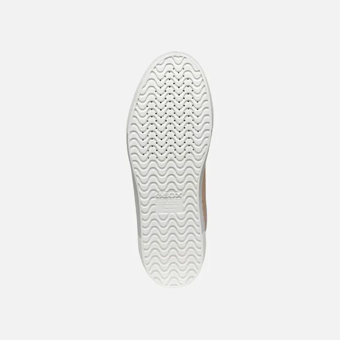 Woman Geox Sneakers CLAUDIN WOMAN Beige Low Top Sneakers Beige