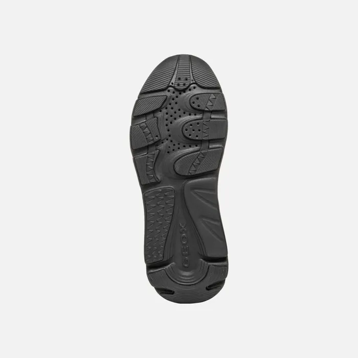 Woman Geox Sneakers DIAMANTA WOMAN Black Low Top Sneakers Black