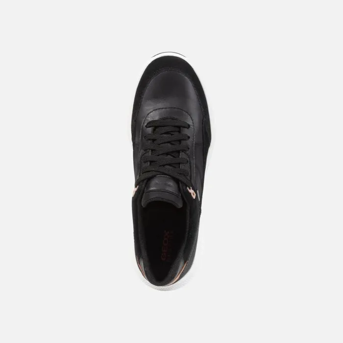 Woman Geox Sneakers PG1X B ABX A Waterproof Shoes Black Woman Geox Black