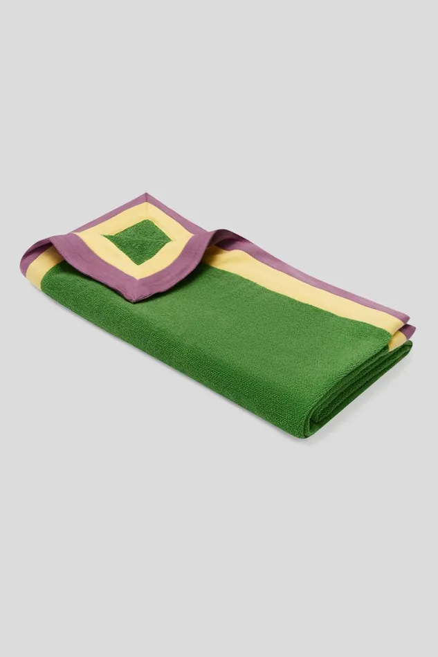 WomanMan Venroy Accessories Woven Terry Border Towel