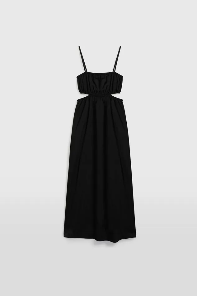 Woman Venroy Dresses Cut Out Maxi Dress