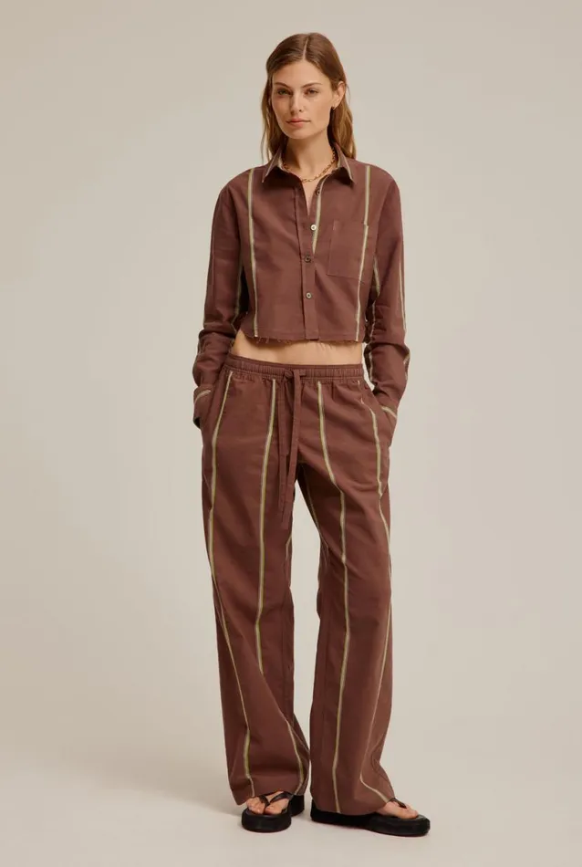 Woman Venroy Shirts Cropped Shirt