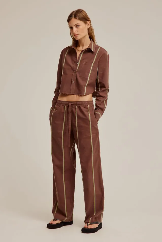 Woman Venroy Shirts Cropped Shirt