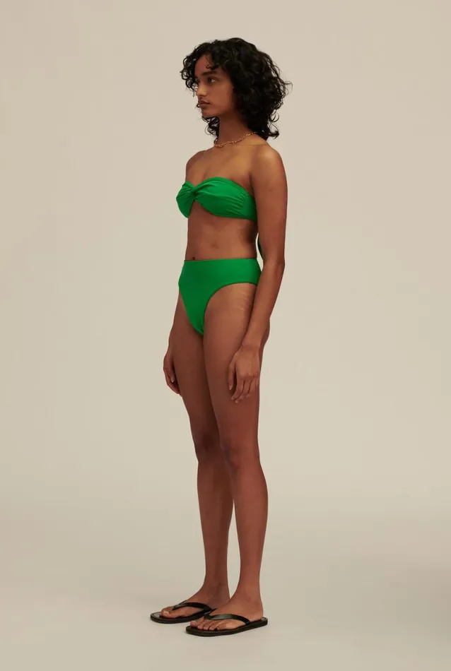 Woman Venroy Swim and Separates Twist Strapless Top