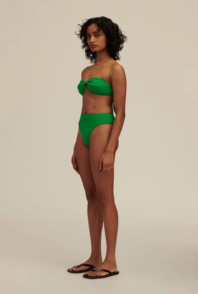 Woman Venroy Swim and Separates Twist Strapless Top