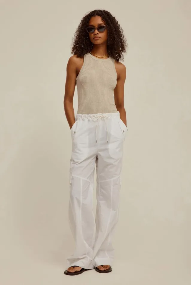 Woman Venroy TShirts and Tanks Fitted Rib Tank