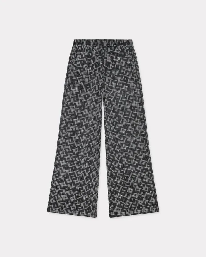 Women 039KENZO Weave039 Pyjama Pants Black Kenzo Pants And Shorts
