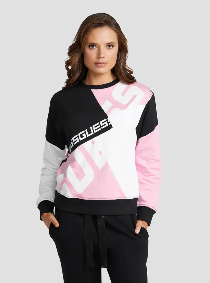 Women Activewear GUESS Rose Evelina Active Jumper