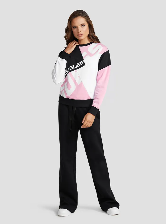 Women Activewear GUESS Rose Evelina Active Jumper Women Activewear GUESS Rose Evelina Active Jumper