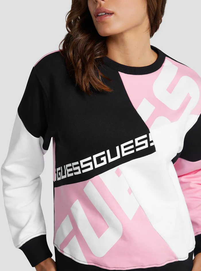 Women Activewear GUESS Rose Evelina Active Jumper Women Activewear GUESS Rose Evelina Active Jumper