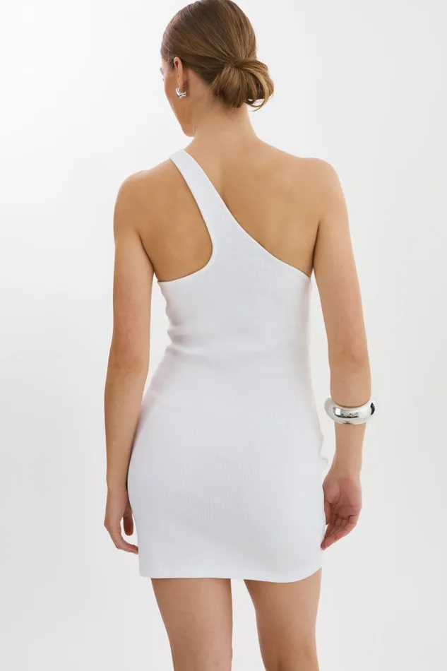 Women ADDISON Mini Tank Dress White LAMARQUE Dresses Women ADDISON Mini Tank Dress White LAMARQUE Dresses