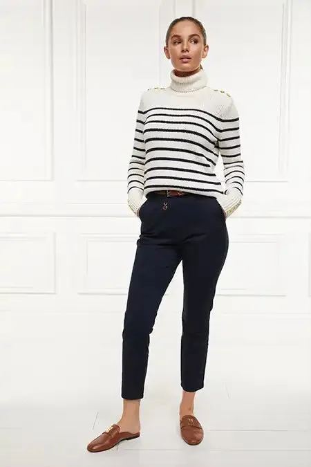 Women Arnesby Chino Ink Navy Holland Cooper Trousers Women Arnesby Chino Ink Navy Holland Cooper Trousers