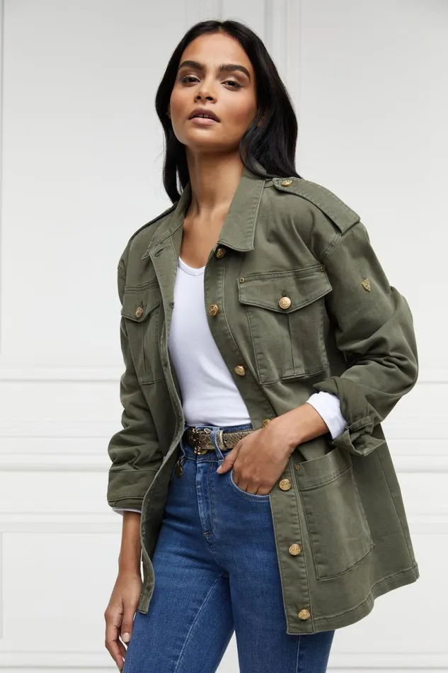 Women Artillery Jacket Hunter Green Holland Cooper Jackets Women Artillery Jacket Hunter Green Holland Cooper Jackets