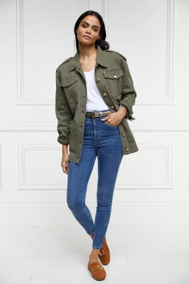 Women Artillery Jacket Hunter Green Holland Cooper Jackets Women Artillery Jacket Hunter Green Holland Cooper Jackets