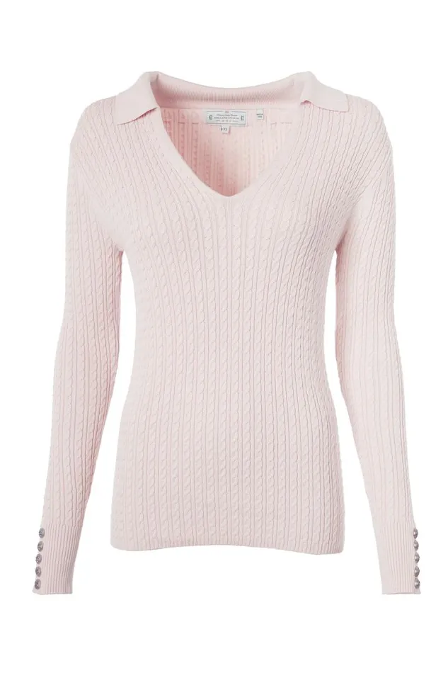 Women Ava Knit Soft Pink Holland Cooper Knitwear Women Ava Knit Soft Pink Holland Cooper Knitwear