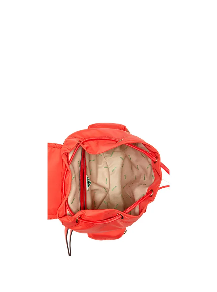 Women Backpacks GUESS Eco Red Gemma Backpack Women Backpacks GUESS Eco Red Gemma Backpack