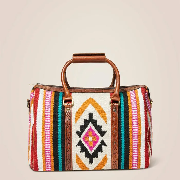 Women Bags and Wallets Ariat Rug Woven Duffel Multi